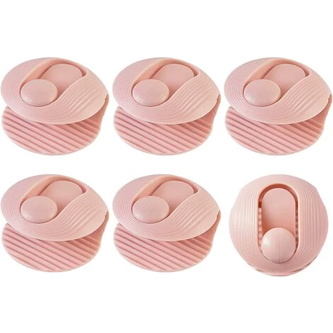 AOUGO Couette Clips Couverture, Consolateur De Fixation No Pins Non Slip Couettes Grippers Anti Mouvement Lit Clip Feuille Quilt Pince Sans Aiguille, 4.5X4.5X2Cm, 12 Pcs Rose 1 AOUGO Couette Clips Couverture, Consolateur De Fixation No Pins Non Slip Couettes Grippers Anti Mouvement Lit Clip Feuille Quilt Pince Sans Aiguille, 4.5X4.5X2Cm, 12 Pcs Rose