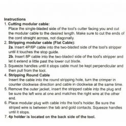 NAXUNNN Pince A Denuder Multifonction Portable 7 NAXUNNN Pince A Denuder Multifonction Portable -Pince et tenaille Soldes 61356561 3