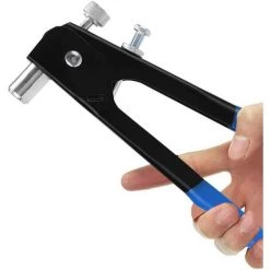 LYCXAMES Pince Rivet Aveugle Heavy Duty Main Riveter Kit Rivet Gun + 85 Pcs Rivet Écrou Inclus M3 M4 M5 M6 M8 En Aluminium -Pince et tenaille Soldes 61444273 4