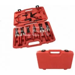 Randaco Pince à Colliers De Serrage Pinces 11tlg Collier De Serrage Outil Valise Tuyau Clip - Noir