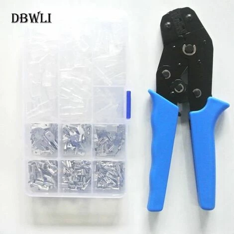 Brass Terminalsplier -Jeu De Connecteurs De Fils électriques à Sertir Avec Pince à Sertir FUIENKO 2 Brass Terminalsplier -Jeu De Connecteurs De Fils électriques à Sertir Avec Pince à Sertir FUIENKO – Image 2