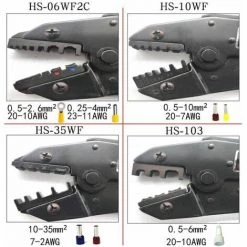Pince à Sertir Pour Câbles Coaxiaux,HS 30J Mm,outil Multifonctionnel En Acier Au Carbone FUIENKO -Pince et tenaille Soldes 63777643 4
