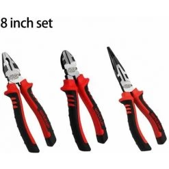 Ensemble De Coupe Fil En Acier De Qualité Industrielle, Pinces à Long Nez Universelles, Pince De Constr FUIENKO