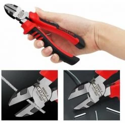 Ensemble De Coupe Fil En Acier De Qualité Industrielle, Pinces à Long Nez Universelles, Pince De Constr FUIENKO -Pince et tenaille Soldes 63778298 4