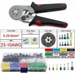 PINCE DE SERRAGE,Jeu De Pinces à Sertir Et De Terminaux,outils à Main,720Pcs FUIENKO