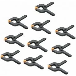 Jeu De Pinces à Ressort,Pince De Serrage,Travaux Du Bois Et Studio De Photographie,10 Pièces FUIENKO