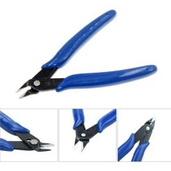 LYCXAMES Pince Coupante De Côté, 2 Coupe-câbles Pince Cisaille Latérale Pinces Coupantes De Côté Pince à Denuder Pour Câble Électrique Bijoux