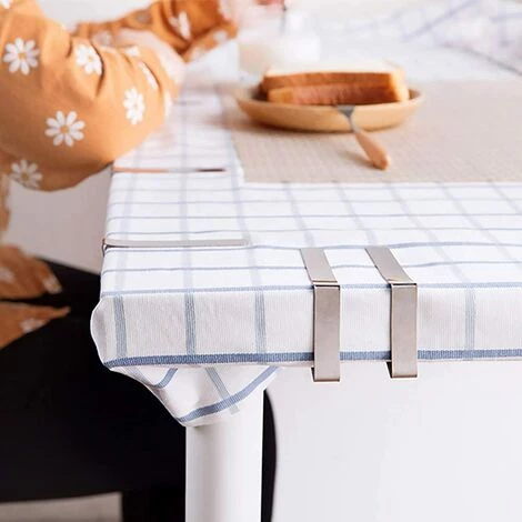 HKLFFJA LOVEXIU Clip Nappe, Pince Nappe De Table 12 PCS, Clip Nappe Table Réglable, Nappe Clips Acier Inoxydable,Nappe Table De Jardin, Clip Table Nappe, Pince De Nappe De Plein Air,Fête 5 HKLFFJA LOVEXIU Clip Nappe, Pince Nappe De Table 12 PCS, Clip Nappe Table Réglable, Nappe Clips Acier Inoxydable,Nappe Table De Jardin, Clip Table Nappe, Pince De Nappe De Plein Air,Fête – Image 5