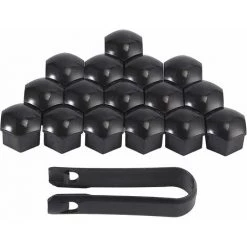GETLITOOL Bouchons à Vis 20pcs 17mm Pour Voitures Cache-écrou Pour Roue De Voiture Avec Extracteur -Pince et tenaille Soldes 63934602 5