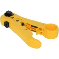 AOUGO Coupe-fil à Dénuder Pour Outil Universel De Dénudage De Câble Coaxial Rond Ou Plat Avec Emballage De Carte Jaune 1 Pièces -Pince et tenaille Soldes 63966941 3