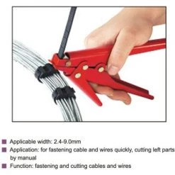 HEGUYEY Pince De Serrage Et De Découpe, De Serrage Outil Pince à Colliers Pour Coupe Serre-câbles -Pince et tenaille Soldes 64098009 4