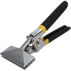 Pince à Plier, Les Tôles Pince Manuelle Sertisseuse à Poignée Antidérapante Pince à Sertir (Droite) - DKSFJKL