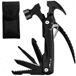 BF Kit De Survie Multi-outils 15 En 1 Marteau, Multi-outil Portable En Acier Inoxydable Avec Marteau, Couteau, Pince