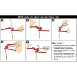 BF 3 En 1 Pipe Bender Pipe Bender Outil De Cintrage De Tuyau Pipe à Main Rouge -Pince et tenaille Soldes 64387051 3