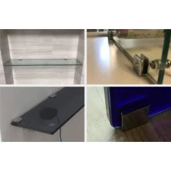 ELLE 10 Pièces De Pinces à Verre,support De Verre Réglable,pince De Support De Verre,support De Cloison En Verre Réglable,peuvent Installer(style 2) -Pince et tenaille Soldes 64424432 3