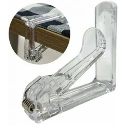 8pcs5.8x5.6cm Nappe De Couleur Transparente Nappe Boucle Clip Plastique Transparent Avec Clip De Nappe Nappe à Ressort,HANBING 8 8pcs5.8x5.6cm Nappe De Couleur Transparente Nappe Boucle Clip Plastique Transparent Avec Clip De Nappe Nappe à Ressort,HANBING -Pince et tenaille Soldes 64805759 4