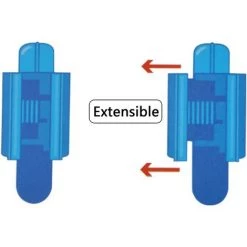 Pince Montage De Réservoir Poissons Colliers De Serrage En Plastique Réglable Pour Tuyau D'eau Aquarium Pour L'Installation Et La Fixation Conduites D'eau Dans Les Aquariums, Bleu, 6 Morceaux 56Vingt -Pince et tenaille Soldes 64938653 5
