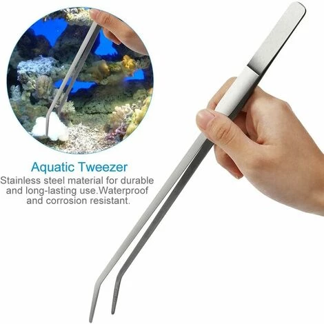 L'FLANEUR Aquarium Kit Outil Accessoires Inox Aquarium Réservoir Eau Plante Pinces Ciseaux Outils Set Poisson Starter Kits ANEUR 3 L'FLANEUR Aquarium Kit Outil Accessoires Inox Aquarium Réservoir Eau Plante Pinces Ciseaux Outils Set Poisson Starter Kits ANEUR – Image 3