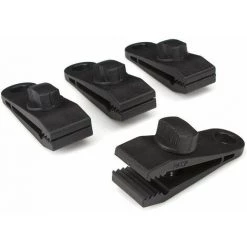 4 Pcs Pinces De Bache-Coupe-Vent Robuste Pour Auvent,Poignée Pour Pince-Accessoires De Pince De Tente Pour Camping,Baches,Caravane,Toile D'Ombre De Jardin,Noir S'arêern -Pince et tenaille Soldes 65360279 4