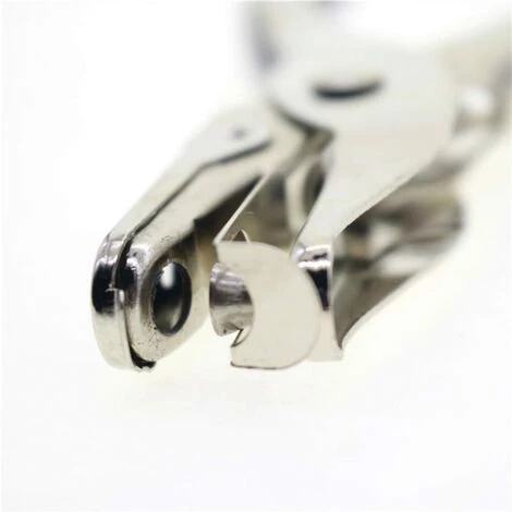 BDD Perforateur à Main En Métal à 1 Trou En Métal - Outil à Main à Trou Rond Unique De 6 Mm De Diamètre - Capacité De 8 Feuilles 4 BDD Perforateur à Main En Métal à 1 Trou En Métal - Outil à Main à Trou Rond Unique De 6 Mm De Diamètre - Capacité De 8 Feuilles – Image 4