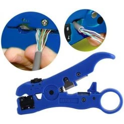 OSQI Outil De Dénudage De Câble Réseau 1PCS, Câble Coaxial Et Câble De Données -Pince et tenaille Soldes 65500425 3