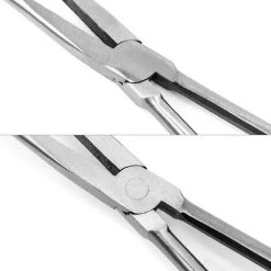 OSQI Pince à Bec Courbé, Pince Acier Extra Longue Avec Coude, Coude 45°, 11" / 280mm -Pince et tenaille Soldes 65504170 4