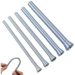 OSQI Pièces Ensemble Ressort Tube Cintreuse 1/4 "5/16" 3/8 "1/2" 5/8 "Tension Tuyau En Acier Pour Cuivre Aluminium Tube Cintrage Outils à Main