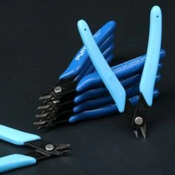 CATHERINE 2PCS Coupe-fil Excentrique à Bouche Inclinée, Outil D'électricien Modèle Pince Ciseaux, (170 Pinces, Bleu Foncé) 9 CATHERINE 2PCS Coupe-fil Excentrique à Bouche Inclinée, Outil D'électricien Modèle Pince Ciseaux, (170 Pinces, Bleu Foncé) -Pince et tenaille Soldes 65615350 5