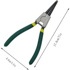 BAICCCF Pince Et Tenaille Pince à Circlips Pince à Circlips Interne/externe, Pince à Retirer L'anneau (7 Pouces/18 Cm) -Pince et tenaille Soldes 65630468 5