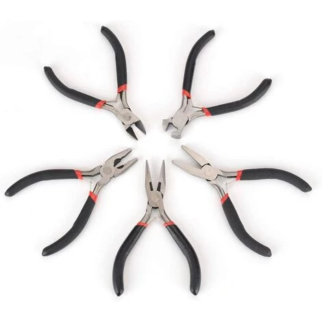 BAICCCF Pince Coupante Et Tenaille Mini Pince Coupante à Long Bec , 4,5 Pouces / 11,5 Cm Pince De Précision Multifonction CR-V Outil De Fabrication De Bijoux à La Main Outil De Coupe-fil Pour Perles 5 BAICCCF Pince Coupante Et Tenaille Mini Pince Coupante à Long Bec , 4,5 Pouces / 11,5 Cm Pince De Précision Multifonction CR-V Outil De Fabrication De Bijoux à La Main Outil De Coupe-fil Pour Perles – Image 5