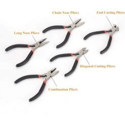 BAICCCF Pince Coupante Et Tenaille Mini Pinces Coupantes Diagonales, 4,5 Pouces/11,5 Cm CR-V Pince Coupante Multifonctionnelle De Précision Pour Dénuder Les Bijoux à La Main Outil De Fabrication De Bijoux Pour Perles 8 BAICCCF Pince Coupante Et Tenaille Mini Pinces Coupantes Diagonales, 4,5 Pouces/11,5 Cm CR-V Pince Coupante Multifonctionnelle De Précision Pour Dénuder Les Bijoux à La Main Outil De Fabrication De Bijoux Pour Perles -Pince et tenaille Soldes 65630536 4