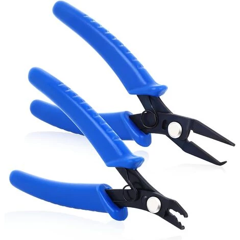 BAICCCF Autres Outils Spécialisés 2 Pièces Pince à Bijoux, Pince à Anneau Fendu Et Pince à Sertir Pour Perles De Bijoux Outils De Fabrication De Bijoux Pour La Réparation De Bijoux 1 BAICCCF Autres Outils Spécialisés 2 Pièces Pince à Bijoux, Pince à Anneau Fendu Et Pince à Sertir Pour Perles De Bijoux Outils De Fabrication De Bijoux Pour La Réparation De Bijoux