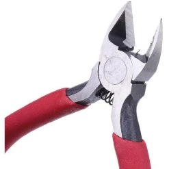 QERSTA BST-2D Pince Diagonale En Acier Au Carbone Coupe-câble électronique Coupe Le Fil Durable Nipper -Pince et tenaille Soldes 65723710 4