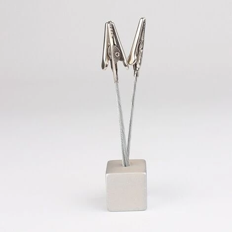 LTS FAFA Multifonctionnel Cube Base Memo Clip Clip Avec 3 Pinces Alligator Petits Clips Pour Afficher Les Cartes De Numérotation Photo Incolore 5 LTS FAFA Multifonctionnel Cube Base Memo Clip Clip Avec 3 Pinces Alligator Petits Clips Pour Afficher Les Cartes De Numérotation Photo Incolore – Image 5