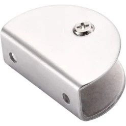 FR-LIFE BR-Vie 4 Pcs Supports En Verre Réglable,Porte-Verre En Acier Inoxydable 304 Pinces à Verre Pour Miroir De Salle De Bain Pour Verre 9-10mm, Fenêtre De Main Courante D'escalier De Balustrade -Pince et tenaille Soldes 65775710 3