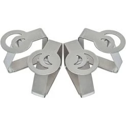 FVO Pince à Nappe En Acier Inoxydable 6 Pièces Pince De Nappe De Plein Air Pièces Attache Nappe De Table Clip Nappe Pince Nappe Clip Exterieur Ajustable Pince Nappe De Table De Extérieure -Pince et tenaille Soldes 66024073 3