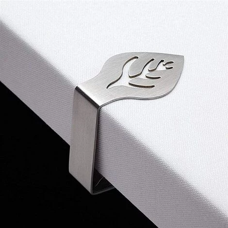 FVO Pince à Nappe,4 PCS Pinces à Nappe Exterieur En Forme De Feuille Pinces à Couverture De Table En Acier Inoxydable Pinces Antidérapantes Pour Maison Pique-Nique Barbecue Décoration Mariage6.5*5cm 2 FVO Pince à Nappe,4 PCS Pinces à Nappe Exterieur En Forme De Feuille Pinces à Couverture De Table En Acier Inoxydable Pinces Antidérapantes Pour Maison Pique-Nique Barbecue Décoration Mariage6.5*5cm – Image 2