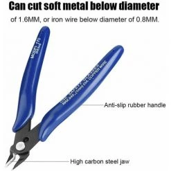THSINDE Pince De Coupe électrique Pour Câble électrique Avec Pince à Ressort 170 Pour Imprimante 3D, Pince Coupante Pour Traitement Des Bijoux -Pince et tenaille Soldes 66176492 4