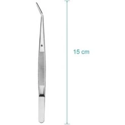 Pince Industrielle - Pince à épiler Bricolage - Longueur: 15 Cm - Acier Inoxydable, Adélala -Pince et tenaille Soldes 66377373 5