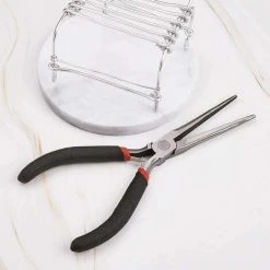 Pince Plate En Acier Trempé Au Carbone - 4.5inch - Pince à Long Bec - Pince Pour La Fabrication De Bijoux - Outil De Réparation Pratique,Adélala 9 Pince Plate En Acier Trempé Au Carbone - 4.5inch - Pince à Long Bec - Pince Pour La Fabrication De Bijoux - Outil De Réparation Pratique,Adélala -Pince et tenaille Soldes 66377936 5