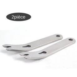 Pied De Biche De Poche - En Acier Inoxydable - Outil De Survie -2 Pièce -Adélala