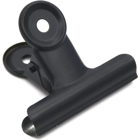 YEURIé 3 Pack Grand Bulldog Noir Liant Trombones/métal Charnière Clip Fichier Pinces(noir, 63mm) 1 YEURIé 3 Pack Grand Bulldog Noir Liant Trombones/métal Charnière Clip Fichier Pinces(noir, 63mm)