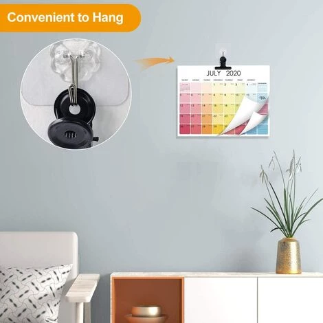 YEURIé 3 Pack Grand Bulldog Noir Liant Trombones/métal Charnière Clip Fichier Pinces(noir, 63mm) 4 YEURIé 3 Pack Grand Bulldog Noir Liant Trombones/métal Charnière Clip Fichier Pinces(noir, 63mm) – Image 4