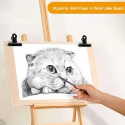 YEURIé 3 Pack Grand Bulldog Noir Liant Trombones/métal Charnière Clip Fichier Pinces(noir, 63mm) 9 YEURIé 3 Pack Grand Bulldog Noir Liant Trombones/métal Charnière Clip Fichier Pinces(noir, 63mm) -Pince et tenaille Soldes 66741403 5