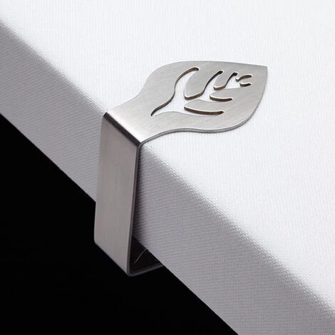 ABCRITAL 4 Pièces En Acier Inoxydable Argenté Épais Pince En Tissu Épais, Soutiende Pince De Nappe, Pinces De Couverture De Table, Supports De Pinces De Nappe Pour Extérieur Et Intérieur 3 ABCRITAL 4 Pièces En Acier Inoxydable Argenté Épais Pince En Tissu Épais, Soutiende Pince De Nappe, Pinces De Couverture De Table, Supports De Pinces De Nappe Pour Extérieur Et Intérieur – Image 3