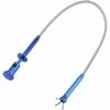 FLETéçA Pick Up Outil Multi Fonction Flexible Outil De Ramassage à Quatre Griffes (Aimant + 4 Griffes + LED Lumineux) Magnétique Long à Ressort Pour Ramasser Les Déchets De Débordement Nettoyage Des Égouts