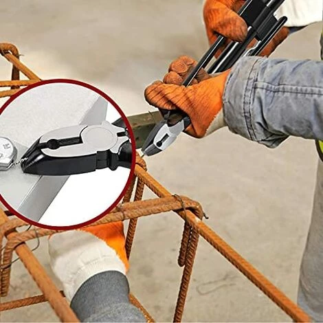 Pince à Freiner, 6 Pouces Pince Torsadée Pour Fil Pince à Torsader De Sécurité Pince à Fileter Avec Ressort Professionnelle Pince De Torsion En Acier à Haute Teneur En Carbone Durable,Yeurié 3 Pince à Freiner, 6 Pouces Pince Torsadée Pour Fil Pince à Torsader De Sécurité Pince à Fileter Avec Ressort Professionnelle Pince De Torsion En Acier à Haute Teneur En Carbone Durable,Yeurié – Image 3