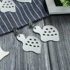 GrooFoo Lot De 8 Poids Nappe Animaux Motif Tortue Pinces à Nappe En Acier Inoxydable Poids De Nappe En Argent Poids De Table D'extérieur Pour Extérieur Jardin Maison Restaurant Café Nappe De Fête GrooFoo -Pince et tenaille Soldes 67455683 3