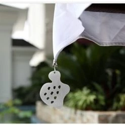 GrooFoo Lot De 8 Poids Nappe Animaux Motif Tortue Pinces à Nappe En Acier Inoxydable Poids De Nappe En Argent Poids De Table D'extérieur Pour Extérieur Jardin Maison Restaurant Café Nappe De Fête GrooFoo -Pince et tenaille Soldes 67455683 4