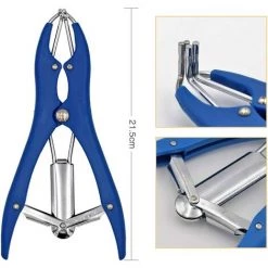 MèREÉTERNEL Pince De Castration Animale Coupe-queue Castration Baguage Porc Bovin Mouton Chèvre Dispositif De Castration En Caoutchouc Outil Chirurgical Vétérinaire Animal Ternel -Pince et tenaille Soldes 68006559 4